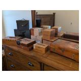 Empty Wooden Cigar Boxes