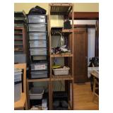 Wooden Slat Shelf, 7