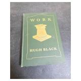 Work by Hugh Black, 1903 Hardcover