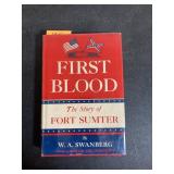 First Blood by W. A. Swanberg, Signed First