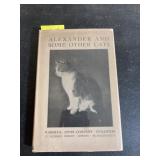 Alexander and Some Other Cats, 1939 First Ed.