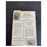 Dogs for Police Service Book by Watson