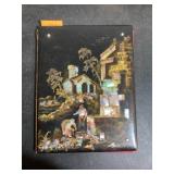 Lacquered Book with Mother-of-Pearl Inlay