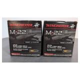 Two Boxes of Winchester M-22 Ammo