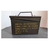 Military Metal Ammo Can 250 Cal
