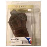 Brown Leather S&W L Frame Holster