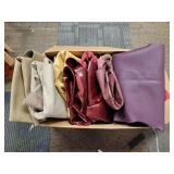 Leather pieces. Large