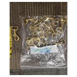 15 Brass Swivel Snap Hooks 3 Inch