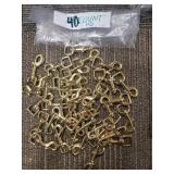 40 Brass Swivel Bolt Snaps 3 Inch