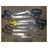 6 Scissors Including Gingher