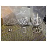 Metal Buckles and Sliders Lot