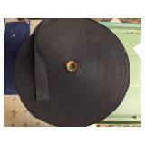 Black Nylon Webbing Strapping Roll