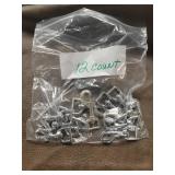 12 Metal Swivel Snap Hooks