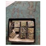 Steel Number Punch Set, 0-8, Boxed