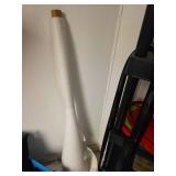 White Vinyl Roll Approx. 5 Feet Tall