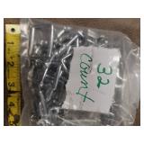 3/4 inch Metal Buckle, 32 Count