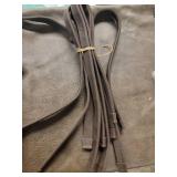 Equus English Made Rubber Grip Reins