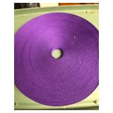 Roll of Purple Woven Nylon Webbing