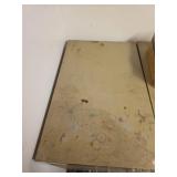 Metal Two-Drawer Filing Cabinet