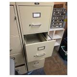 Filex Four-Drawer Metal Filing Cabinet