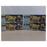 Athearn HO Santa Fe Passenger Car Kits, Set of 4