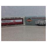 HO Scale Proto 1000 Box Car and Proto 2000 Stock C
