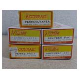 Accurail HO Scale Hopper Car Kits, 5 Pieces