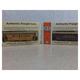 CON-COR HO Scale Freight Cars, Milwaukee & Union P