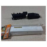 HO Scale Steam Locomotive Lot with Con-Cor Boxcar