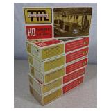 Train-Miniature HO Railroad Kits Lot of Six