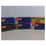 Six Roundhouse HO Scale Train Car Kits