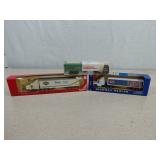 3 Die-cast Replica Trucks in Boxes
