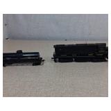 Model Train Locomotive and Tanker Car Lot