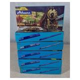 Six Athearn HO Scale Freight Train Cars, Boxed