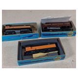 Three Model Locomotives, Two Damaged