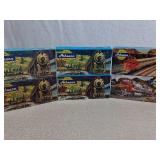 Six Athearn HO Train Car Kits