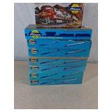 HO Train Cars, Eight Boxes with Ten Cars