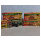Four Roundhouse HO Scale Train Car Kits