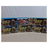 Six Athearn HO Scale Model Train Cars with Boxes