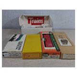 HO Scale Train Car Lot with Original Boxes