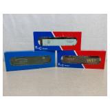 E&C Shops HO Scale Boxcar Model Lot of 3