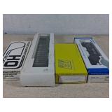 Four HO Scale Railroad Freight Cars, Kit and Ready