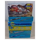 Six Athearn HO Scale Model Train Cars, Mixed Boxes