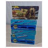 Six Athearn HO Scale Train Cars with Boxes