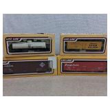 Life-Like HO Scale Model Train Freight Cars Set