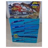 Athearn HO Scale Model Train Cars with Mixed Boxes