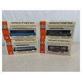 Con-Cor HO Scale Authentic Freight Car Kits Set of