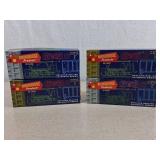 Roundhouse HO Scale Train Cars Boxed Set of 4