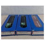 E&C Shops HO Scale Train Cars, 3 Pieces