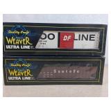 Weaver Ultra Line Model Train Cars SOO Line and Sa